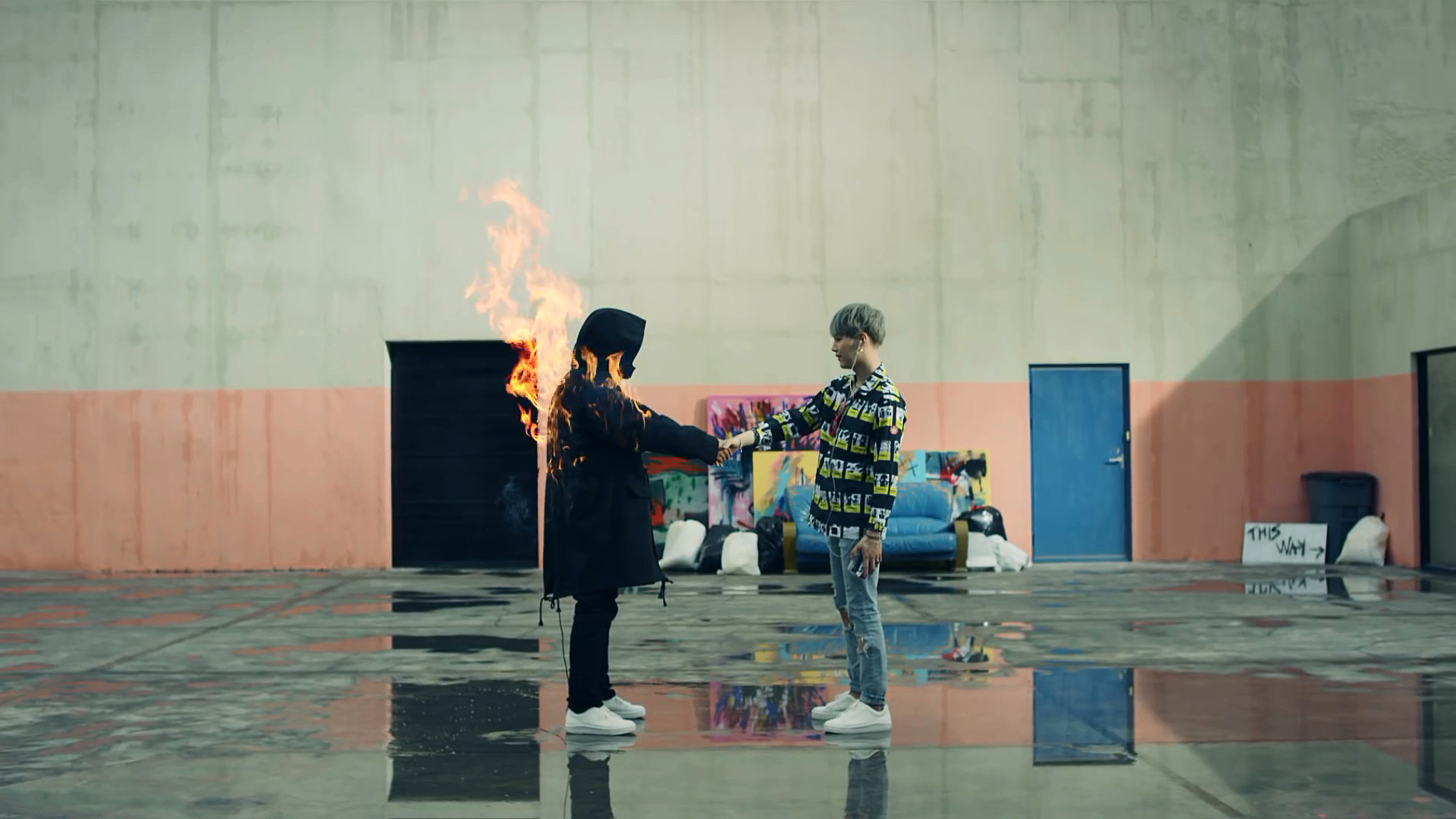 Suga BTS Fire