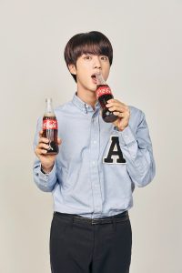 BTS Jin Coca Cola