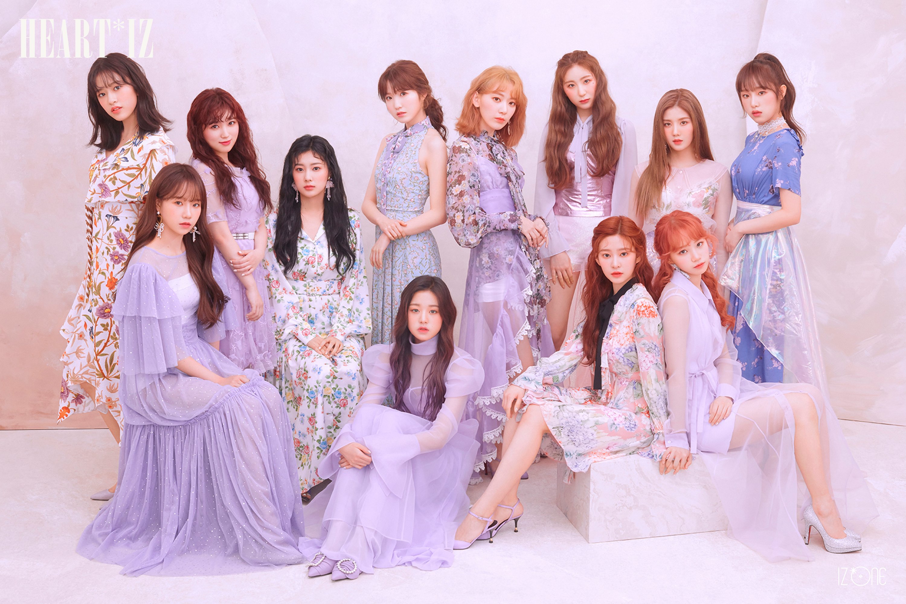 iz*one heart iz sapphire ver 24枚コンプリートバラ売り×