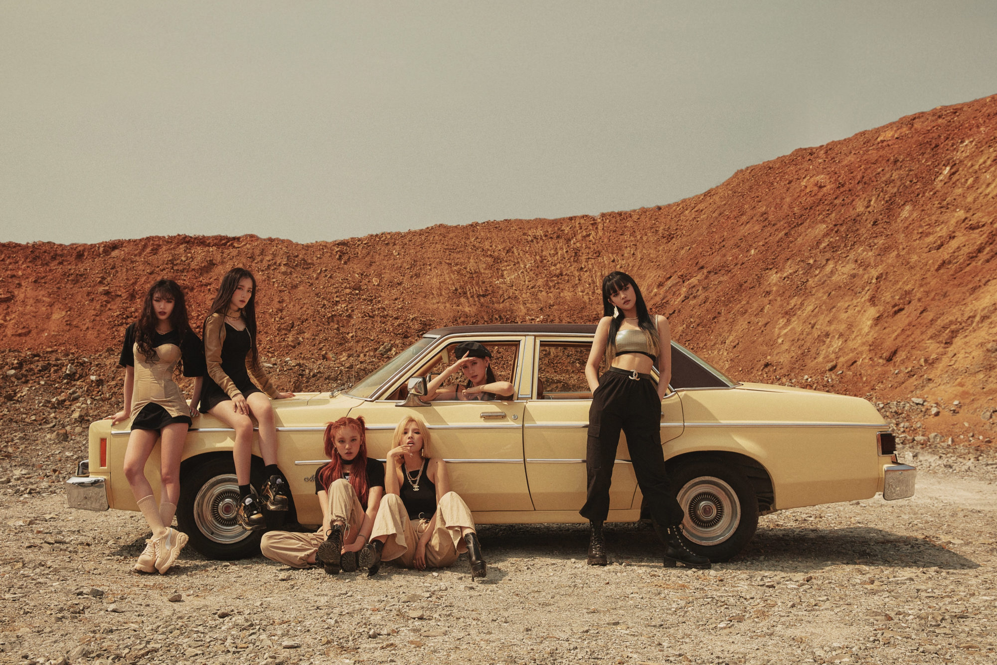 (G)I-dle Uh Oh Concept