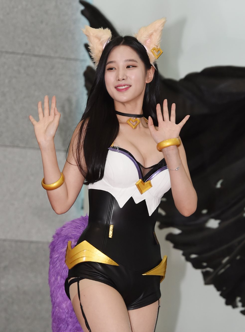 Ahri cosplay korean