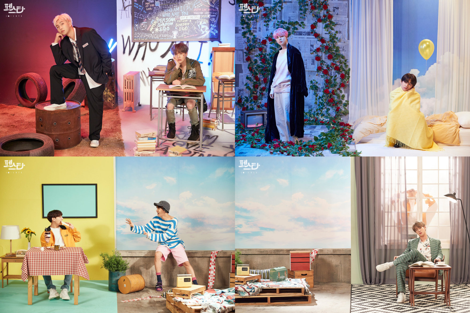 Bts Festa 19 Family Portrait Special Photos K Pop Database Dbkpop Com