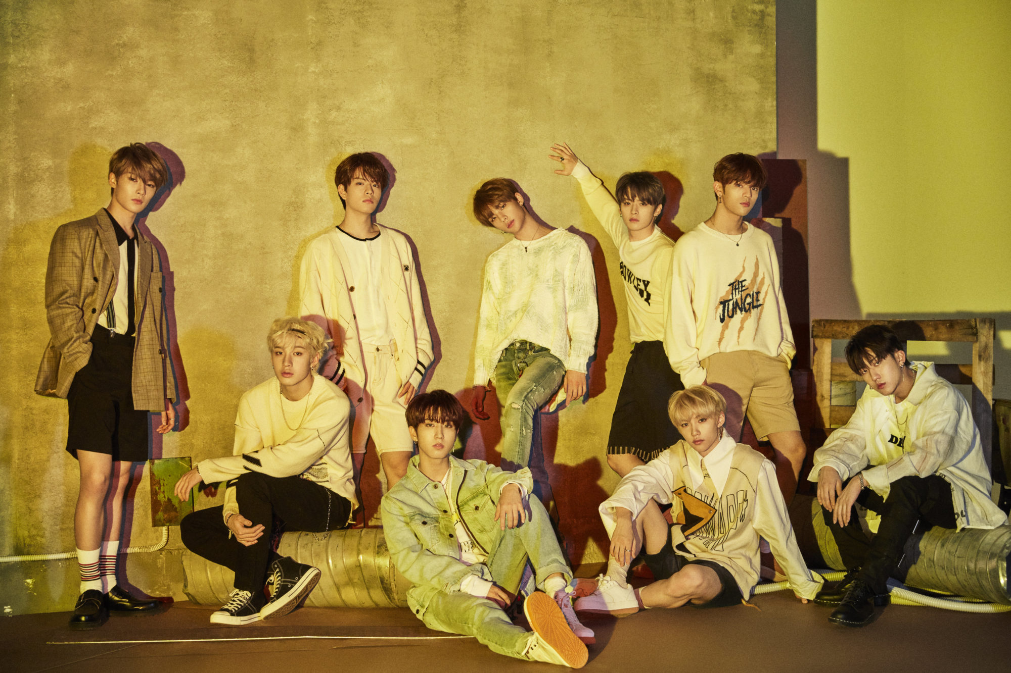 Stray Kids Cle 2: Yellow Wood Concept Photos (HD/HR) - K-Pop Database ...