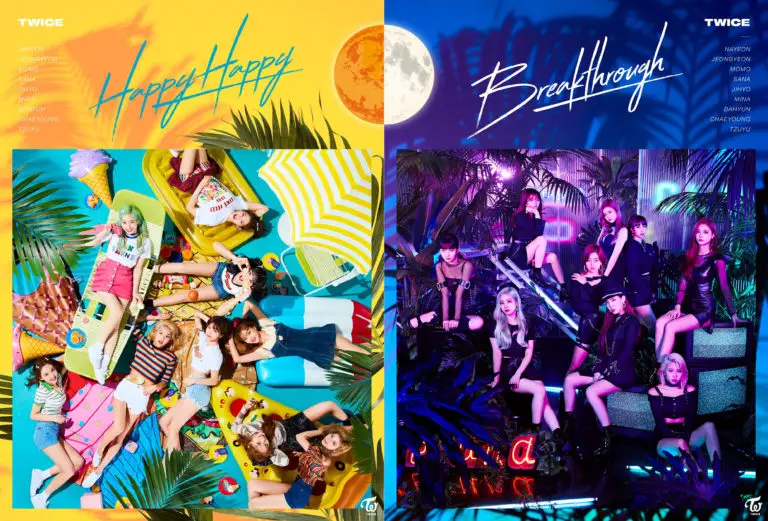 Twice Happy Happy / Breakthrough Album Covers (HD/HR)