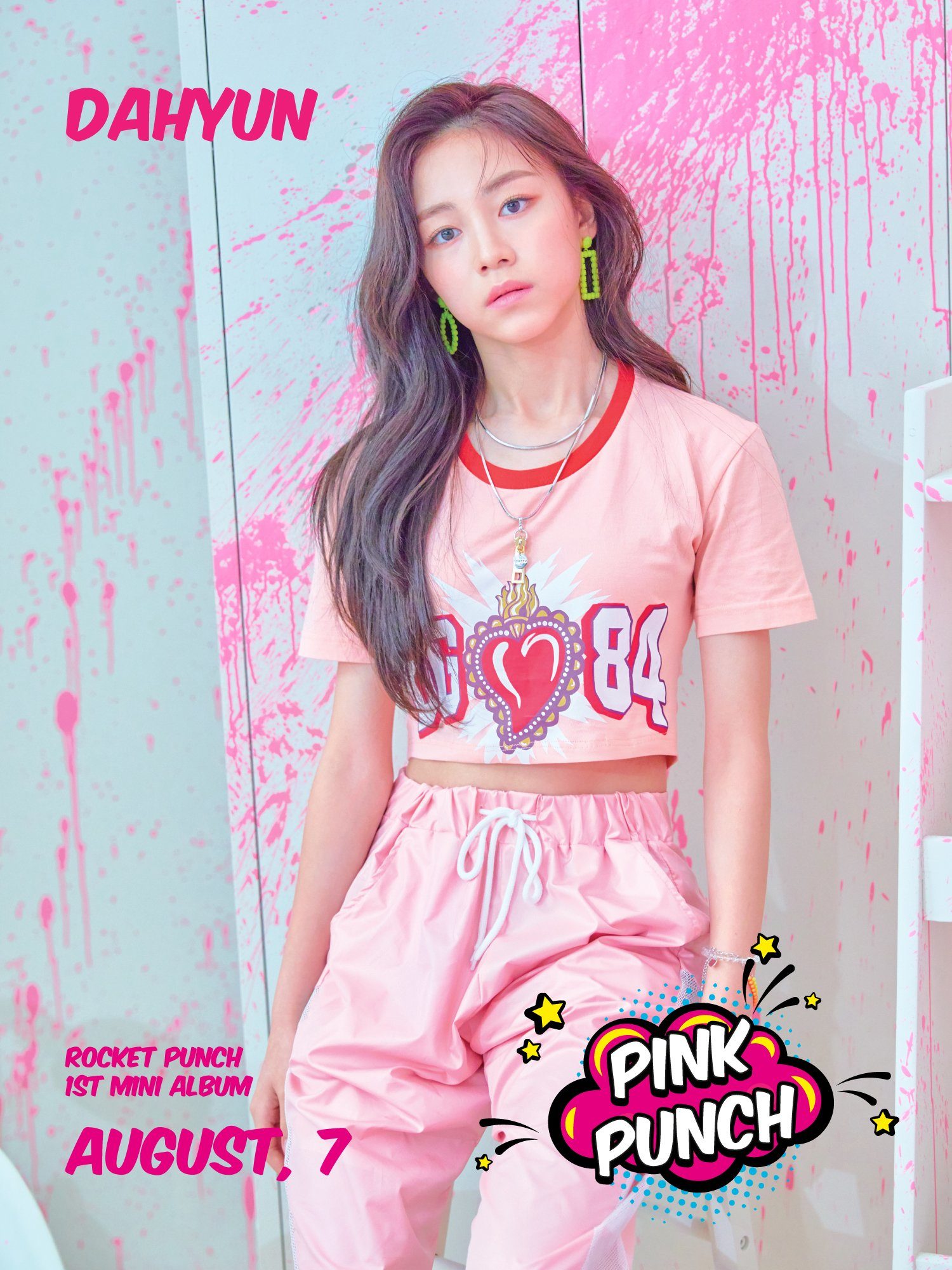 Rocket Punch Dahyun Pink Punch