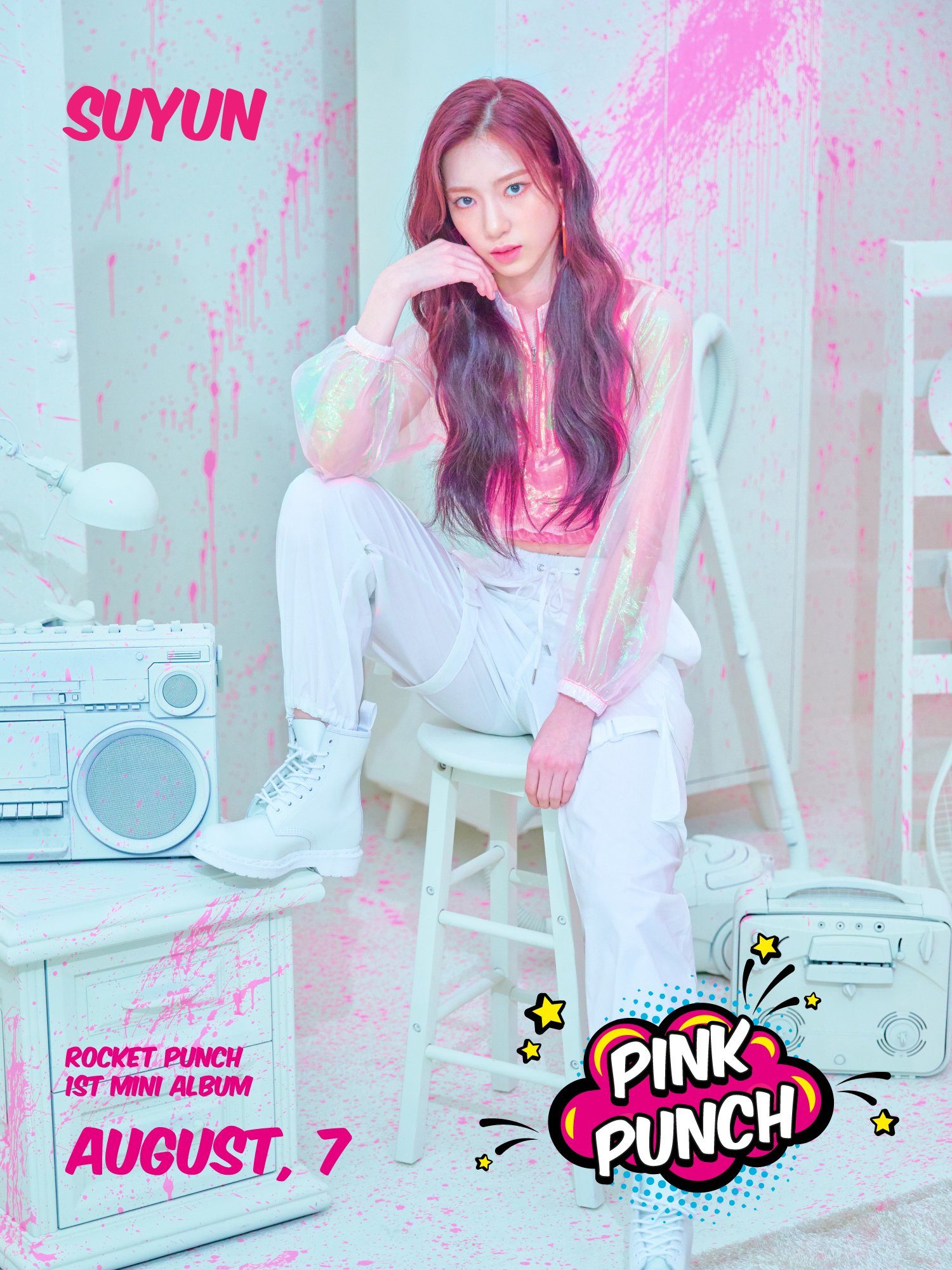 Rocket Punch Suyun Pink Punch