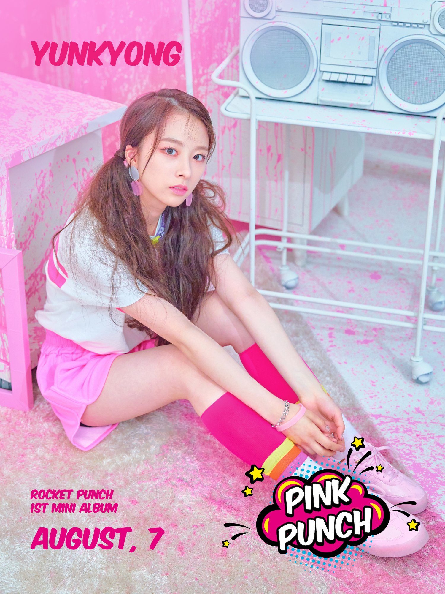 Rocket Punch Yunkyong Pink Punch