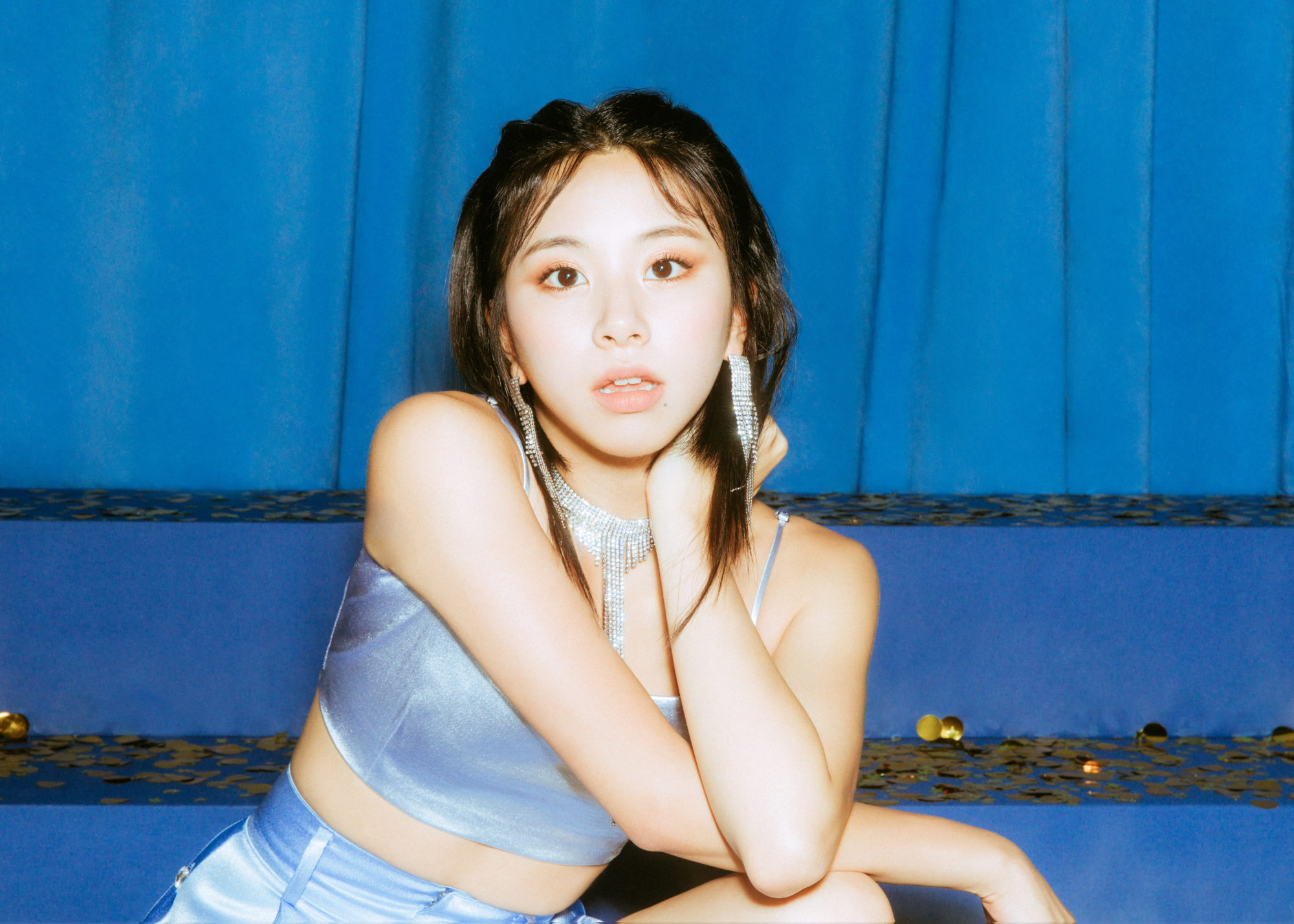 Twice Feel Special Blue Concept Cheyoung