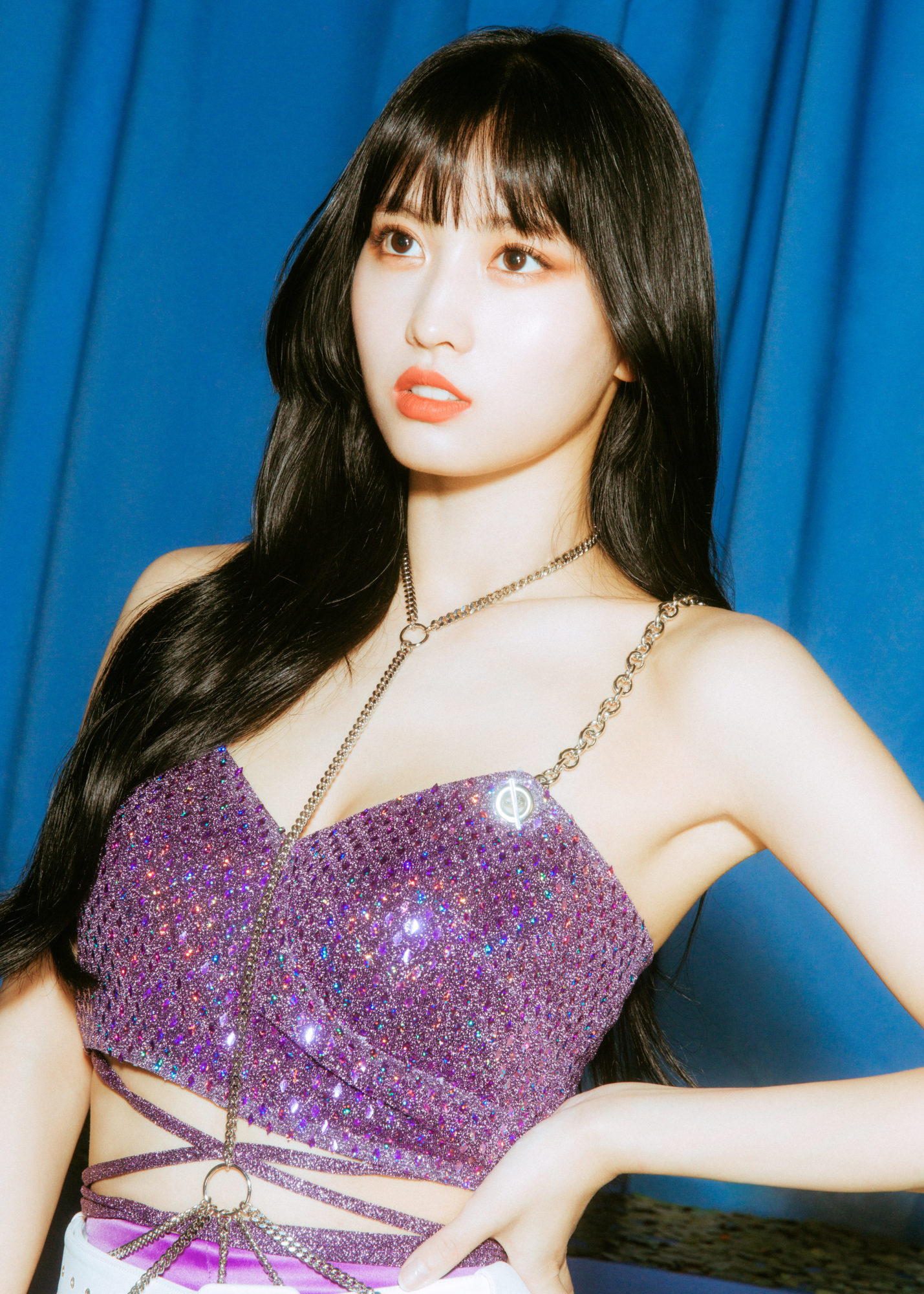 Twice Feel Special Blue Concept Momo