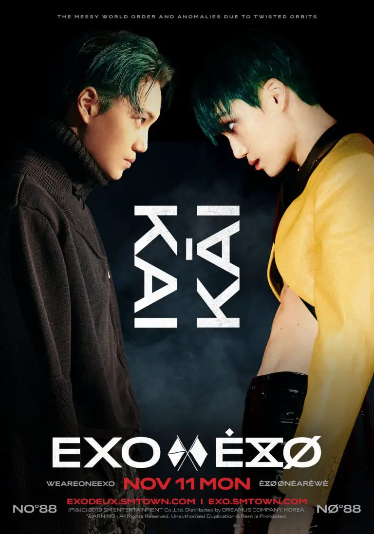EXO Obsession (X-Exo vs Exo) Kai Teaser Photos (HD/HR)