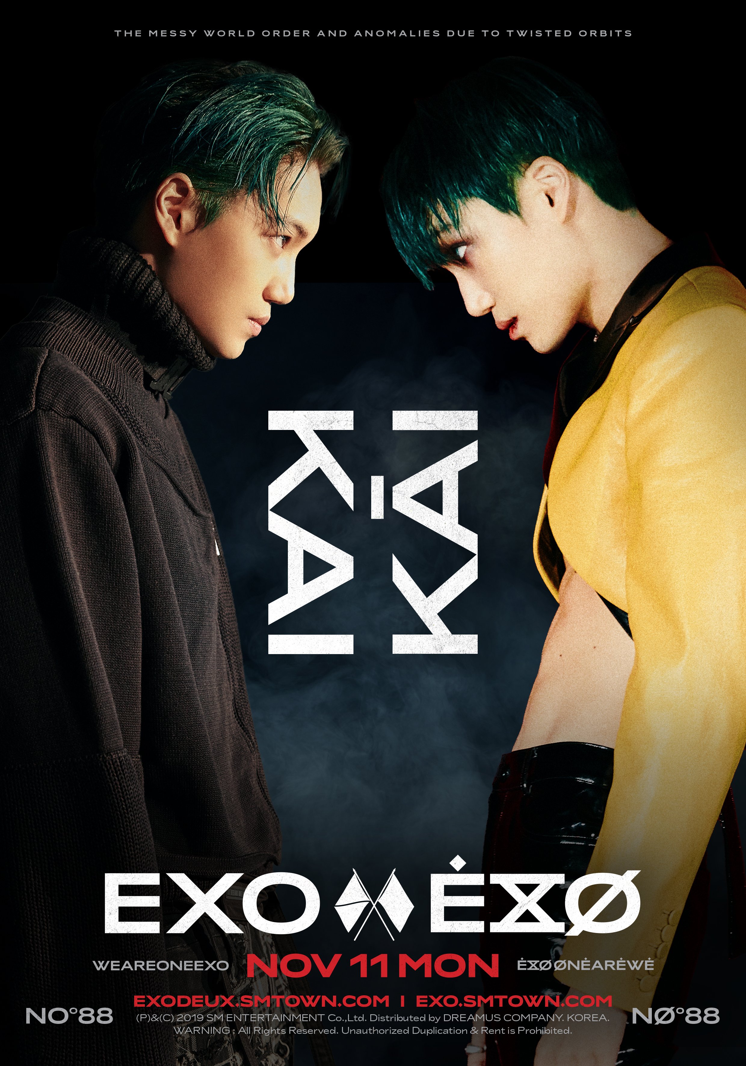 X EXO vs EXO Kai Poster