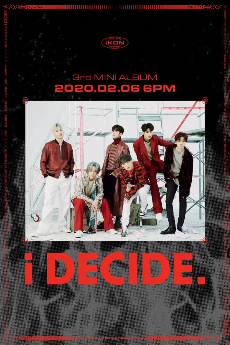 iKON i DECIDE Teaser Posters (HD/HR)