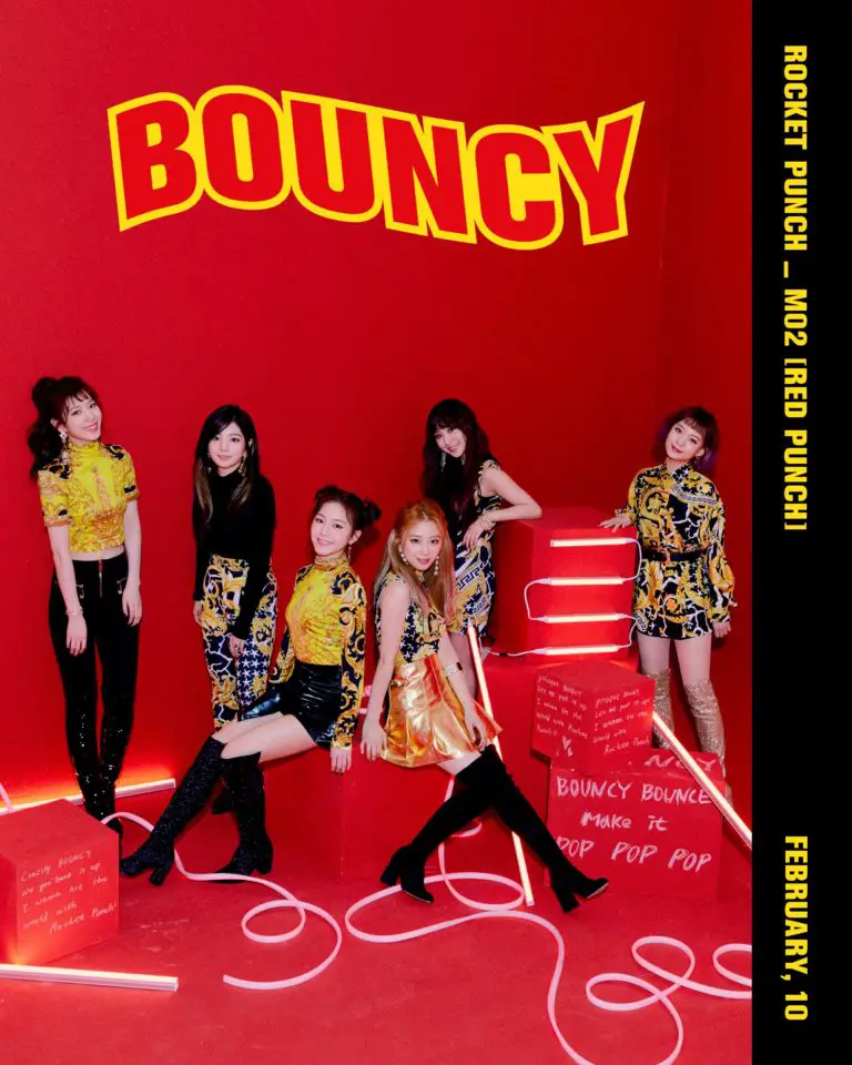 Rocket Punch Red Punch / Bouncy Teaser Photos (HD/HR)