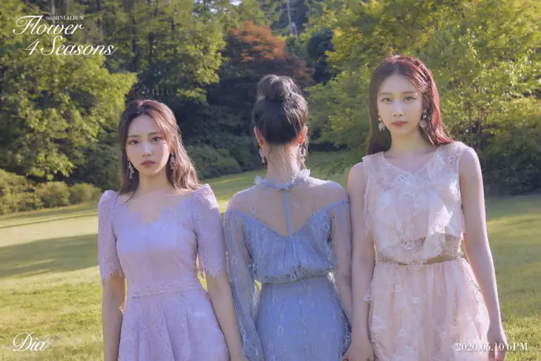 DIA Flower 4 Seasons Eunice Jueun Eunchae Teaser (HD/HQ)