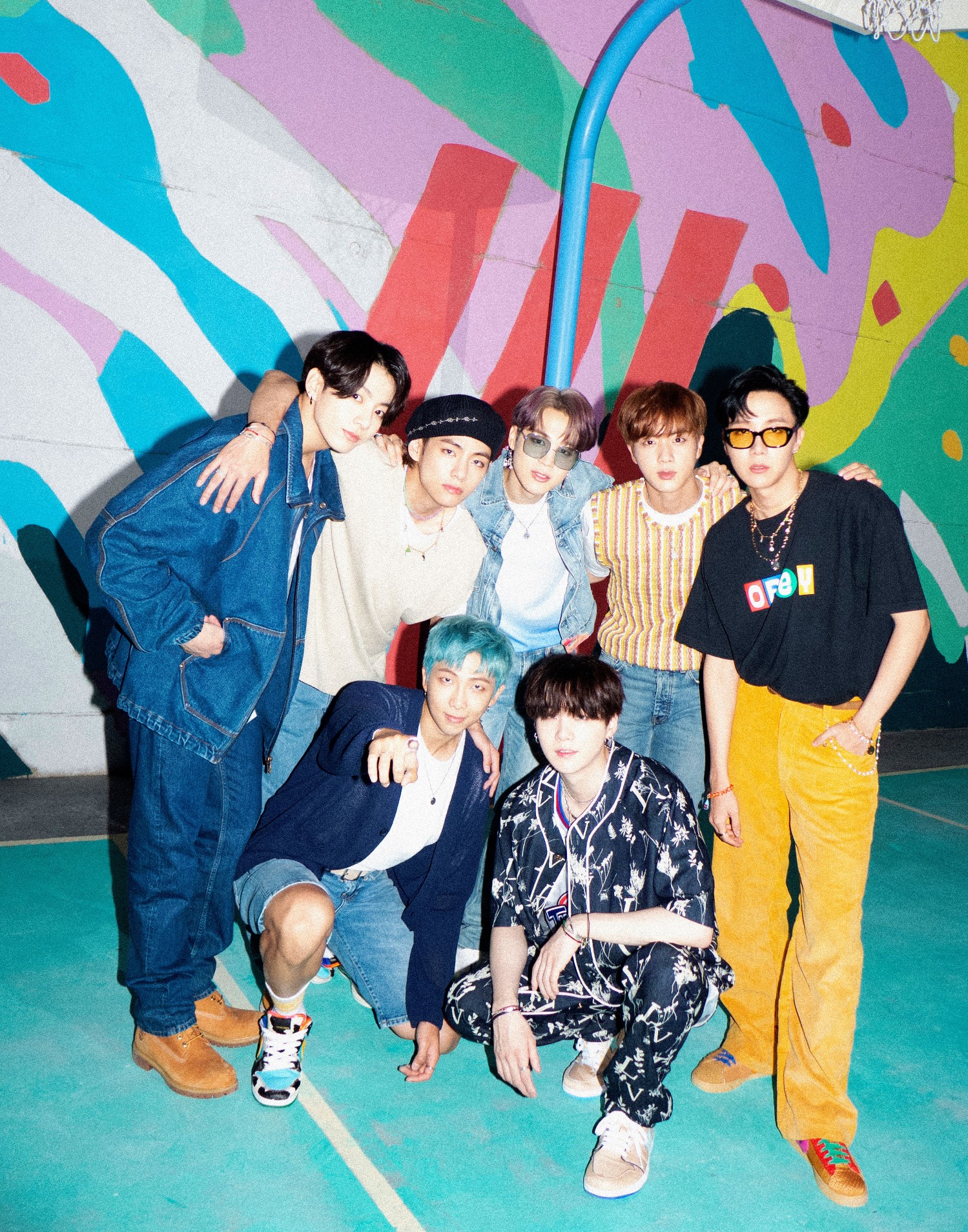 BTS Dynamite Special Photo Group