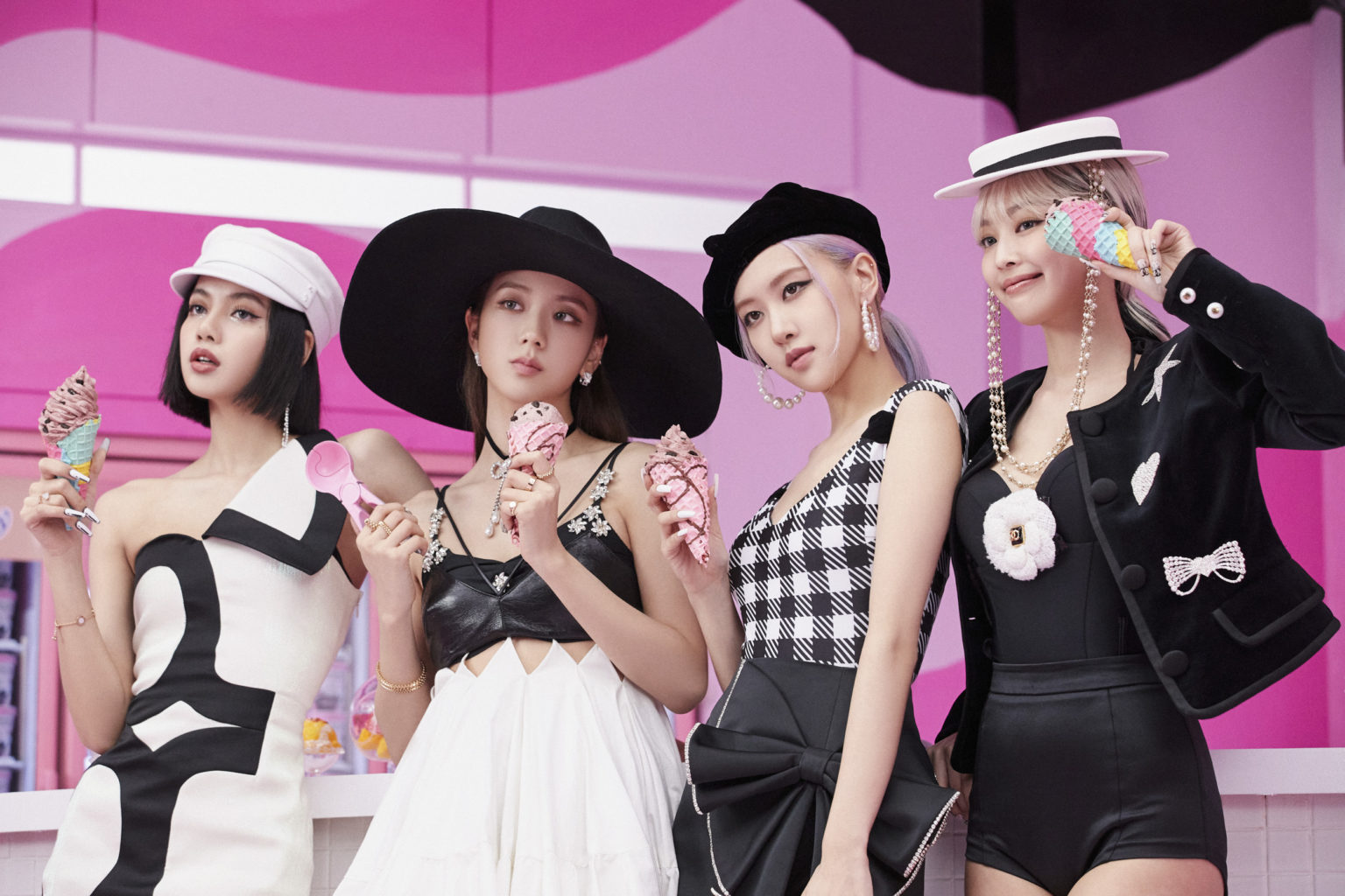 Blackpink Ice Cream Naver Post Photos (HD/HQ) (13 Photos) - K-Pop