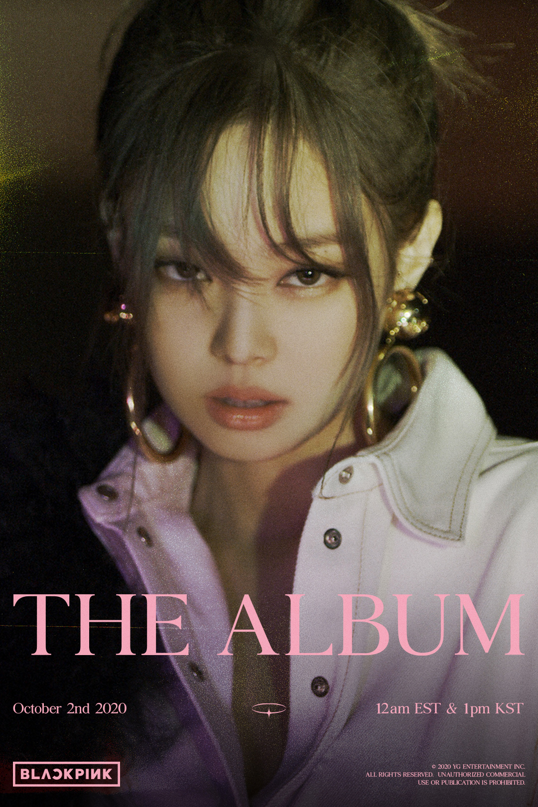 Blackpink The Album Teaser Poster Jennie