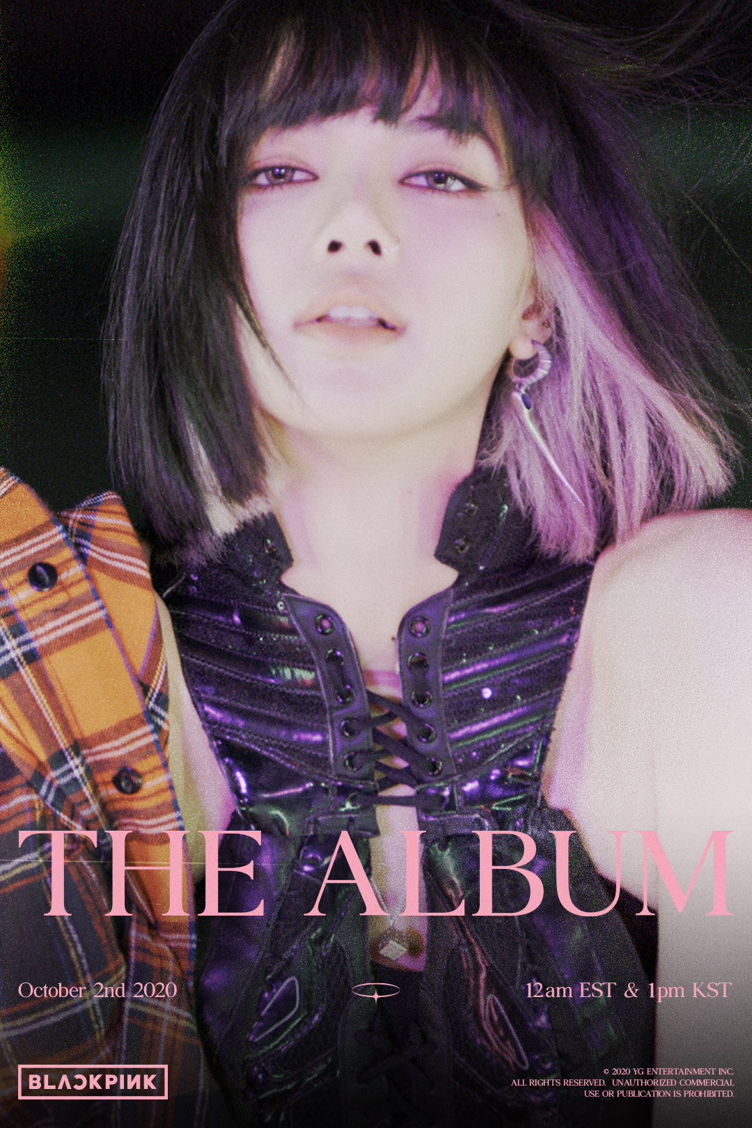 Blackpink The Album Teaser Poster Lisa