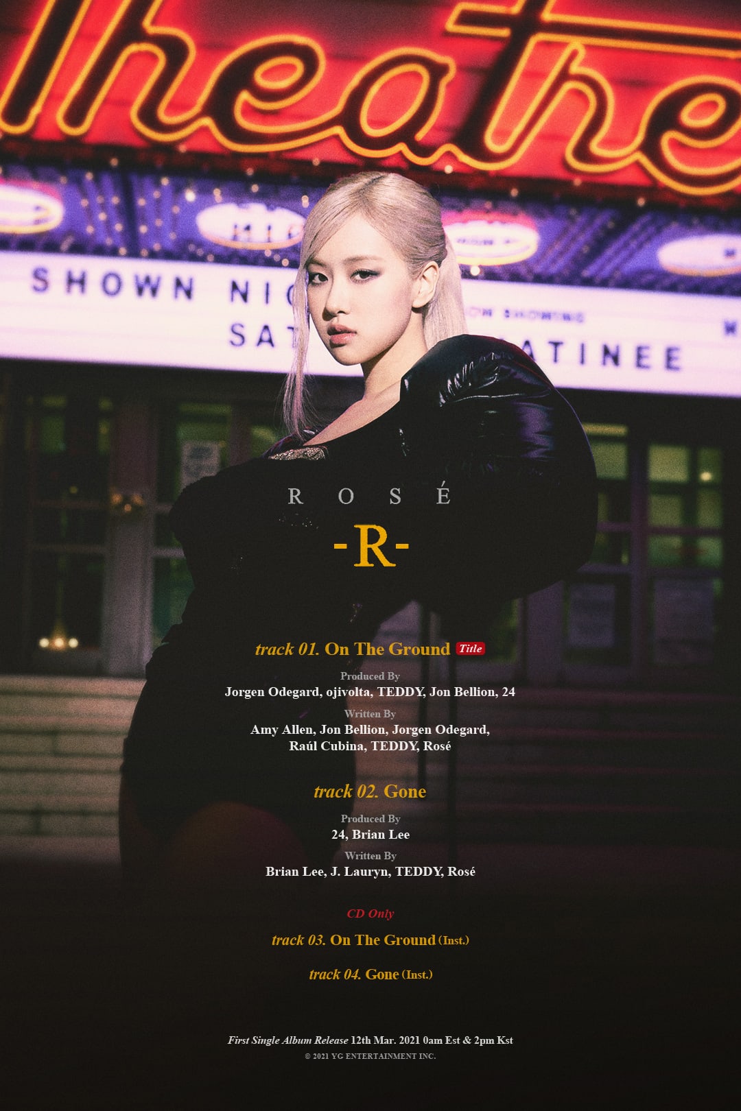 Blackpink Rose On The Ground D Day Posters Hq K Pop Database ...