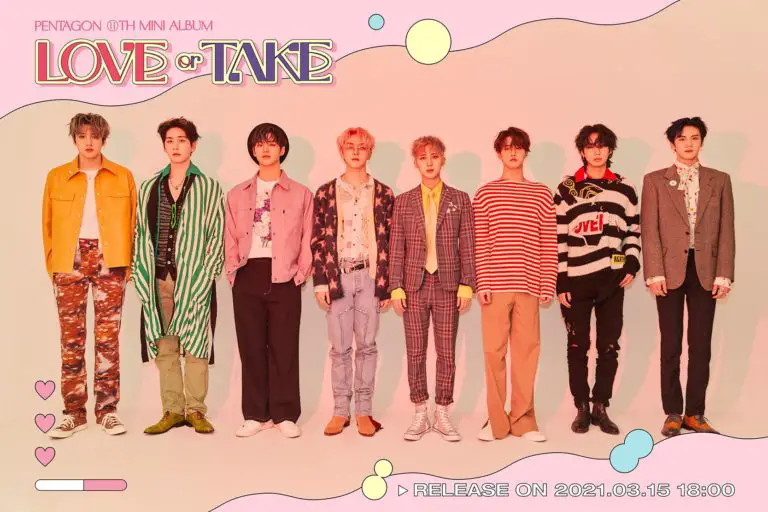 Pentagon Love Or Take Teaser Photos (HQ, 3 sets, 28 photos)