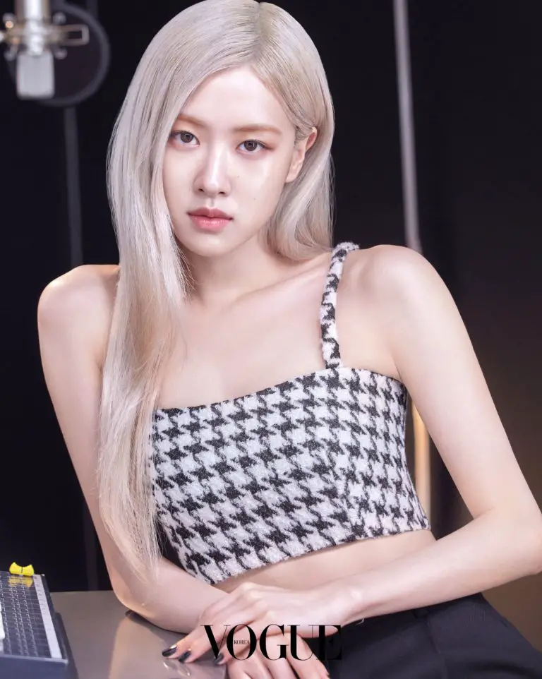 BLACKPINK Rose Vogue Korea X YSL Beauty Pictorial (January, April 2021) (HD/HQ)