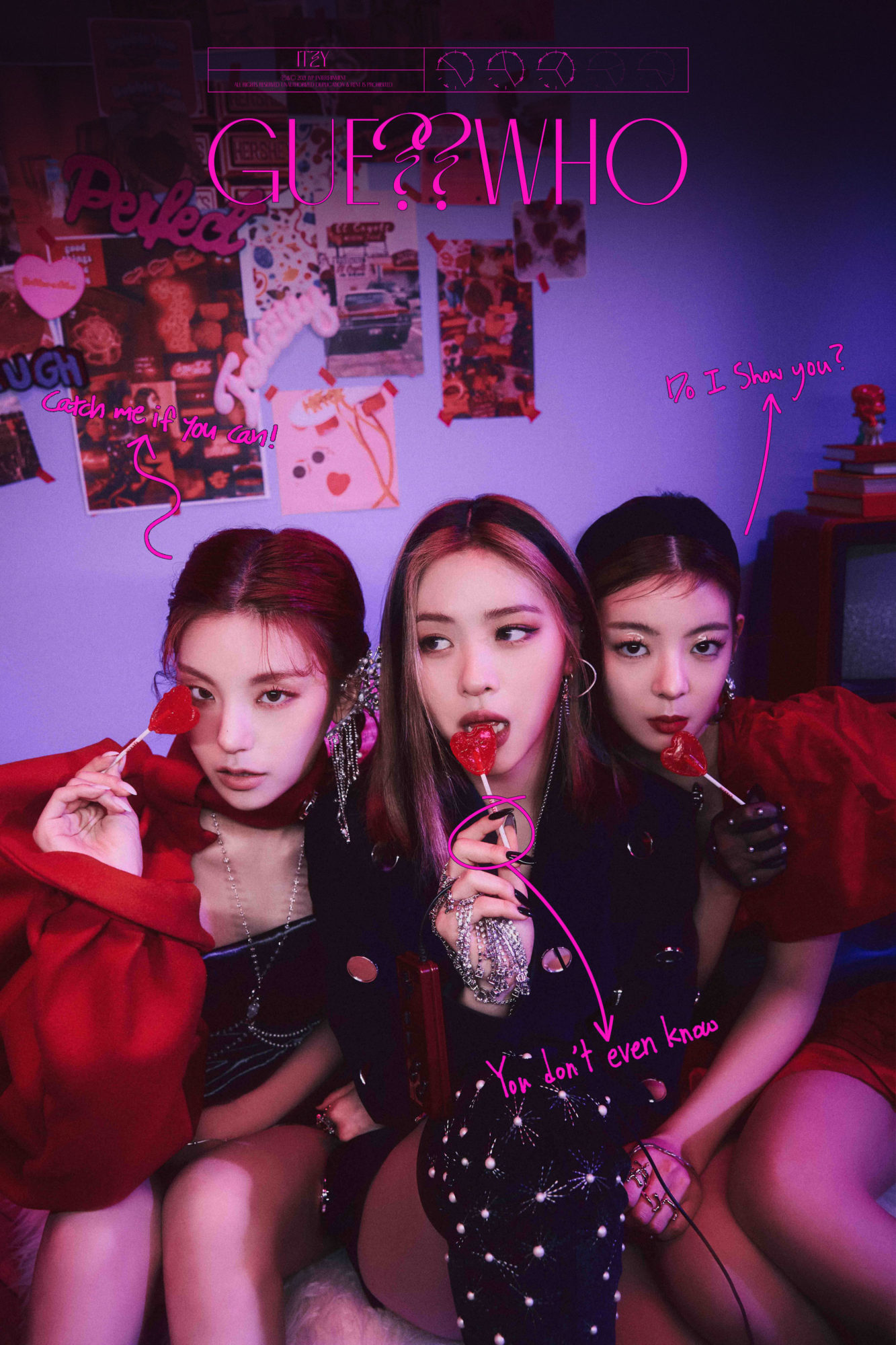 ITZY Guess Who Teaser Day Unit
