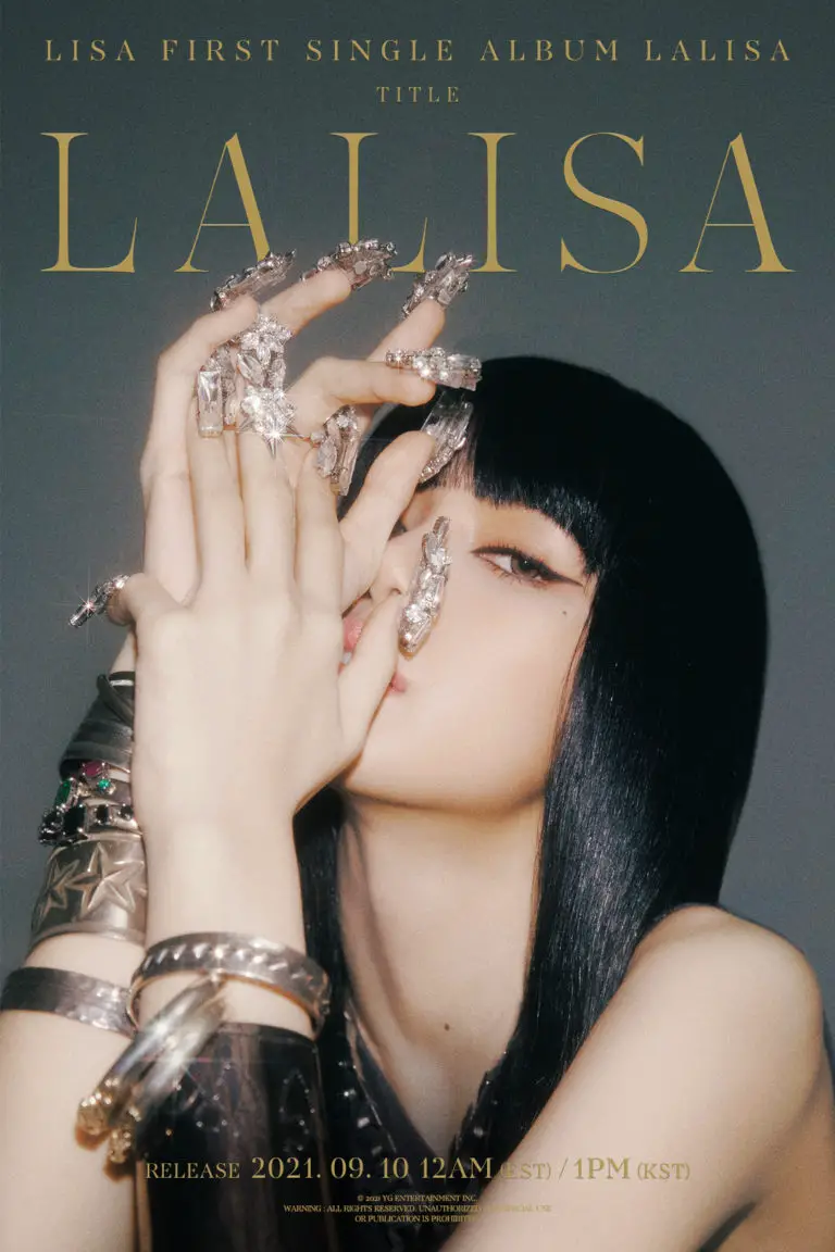 BLACKPINK Lisa Lalisa Title Poster (HQ)