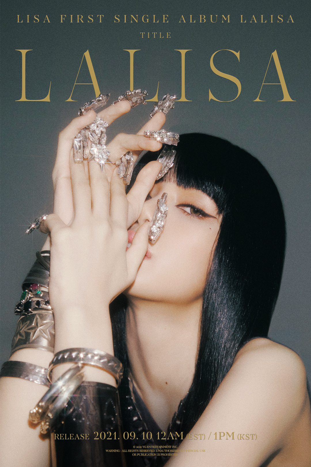 Blackpink Lisa Lalisa Title Poster