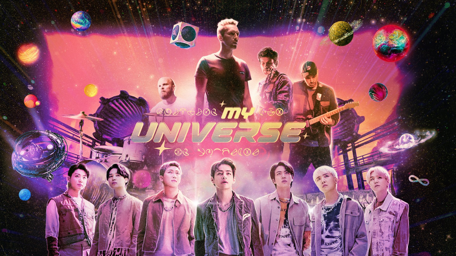 BTS X Coldplay My Universe Teaser