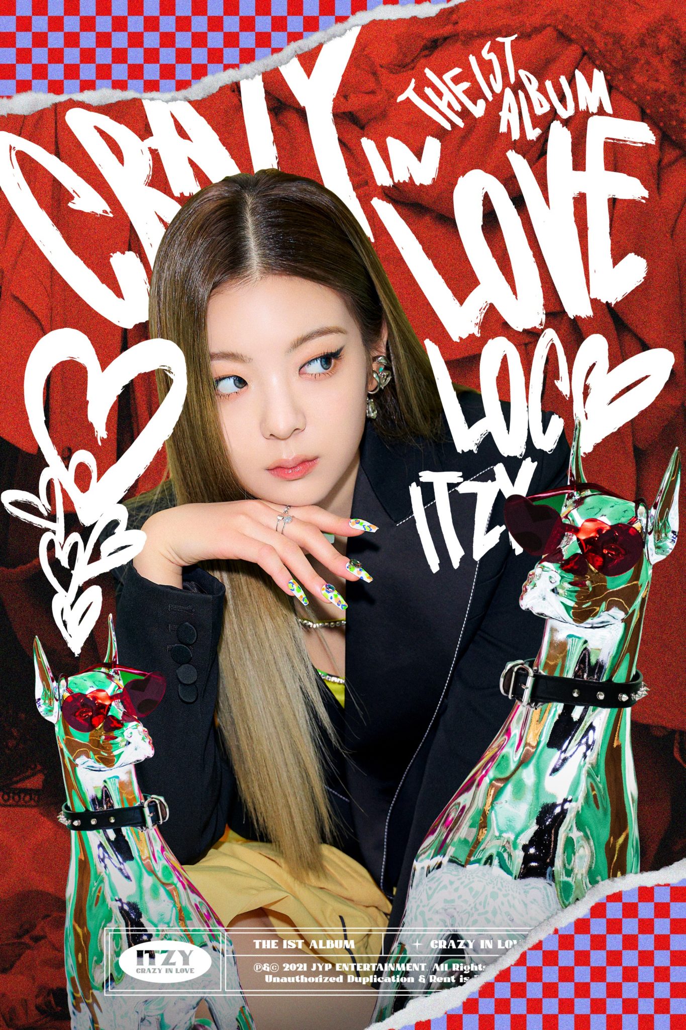 ITZY Crazy In Love Teaser Yeji, Lia (Loco ver.) (HD/HQ) - K-Pop