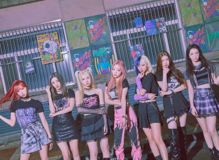 Purple Kiss Hide & Seek / Zombie Concept Photos (HD/HQ)