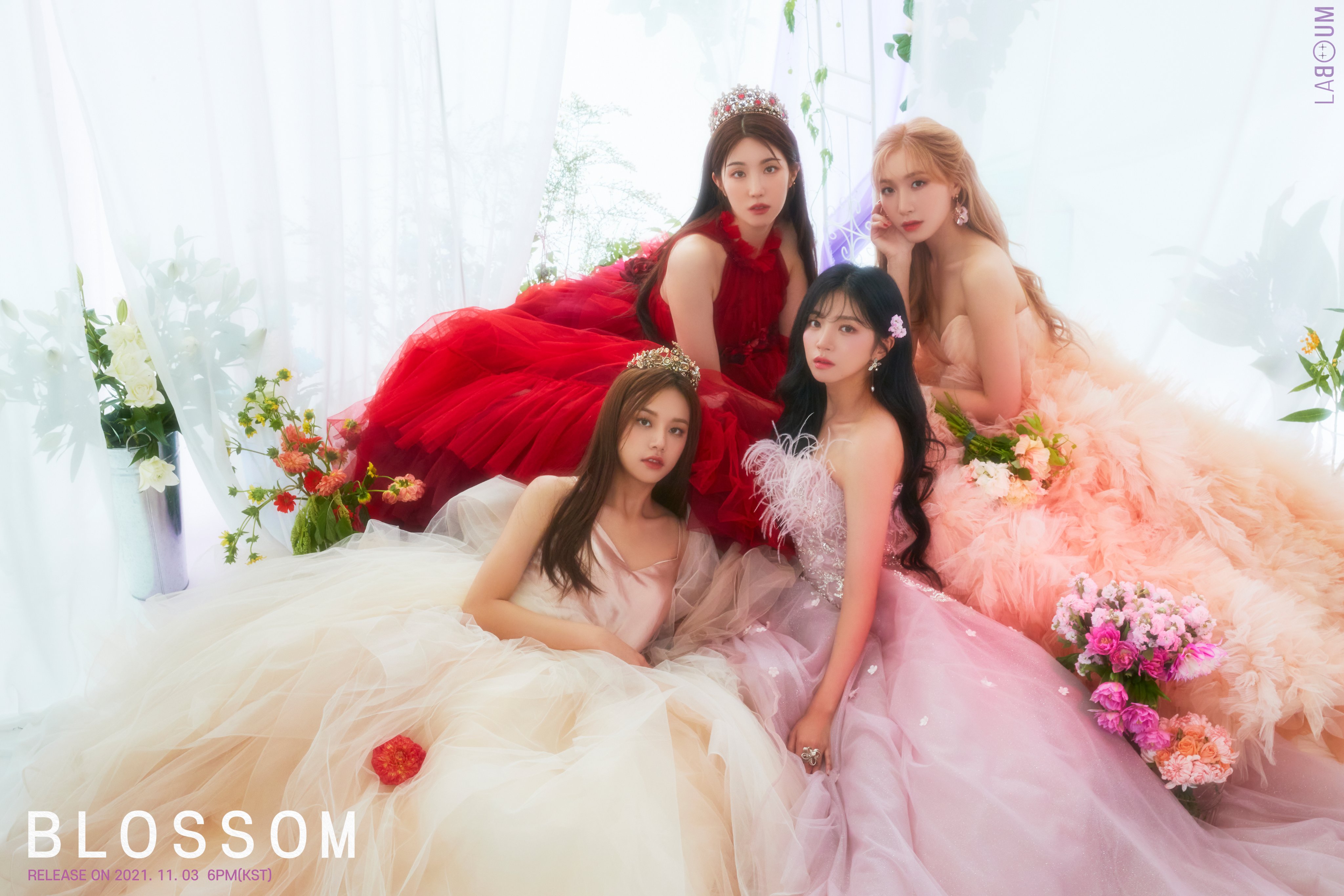 LABOUM Blossom Teaser Photo (Solbin, Group) (HD/HQ) - K-Pop Database /  dbkpop.com