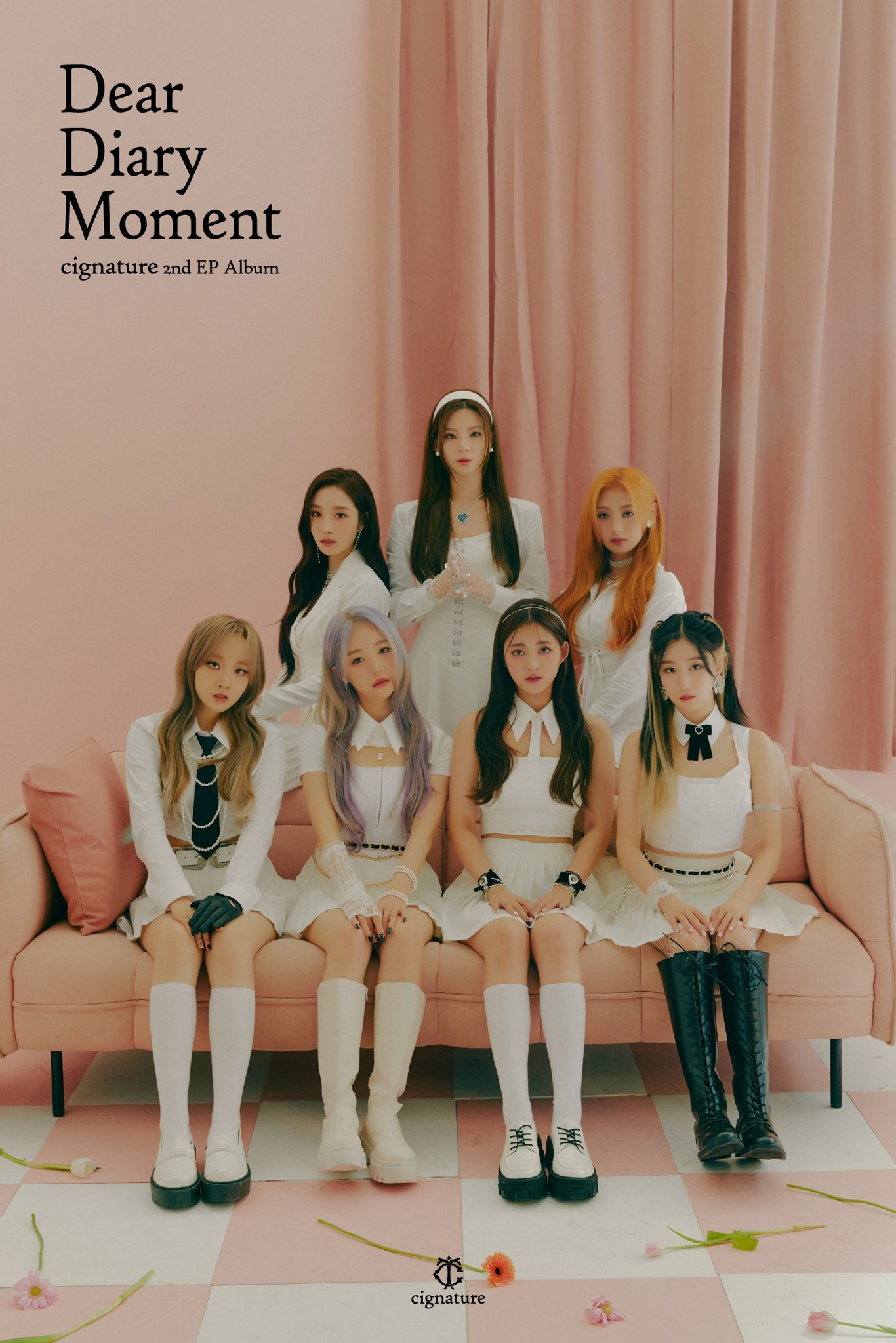 Cignature Dear Diary Moment Teaser Photos 2 3 HD HQ K Pop Database 