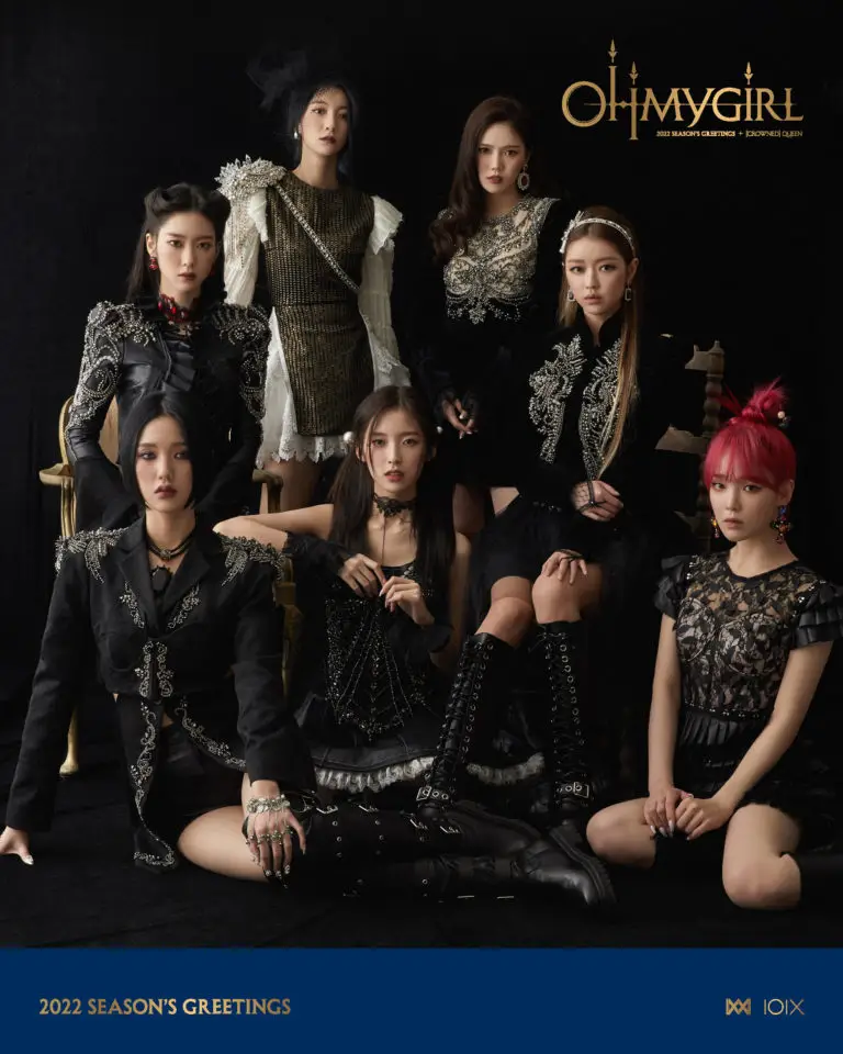 Oh My Girl 2022 Season’s Greetings Teaser Photos (Crowned Queen) (HD/HQ)