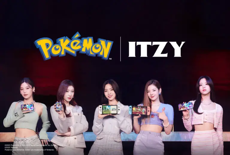 ITZY X Pokémon Legends Arceus 2022 Collaboration Photos (HR/HD/HQ)