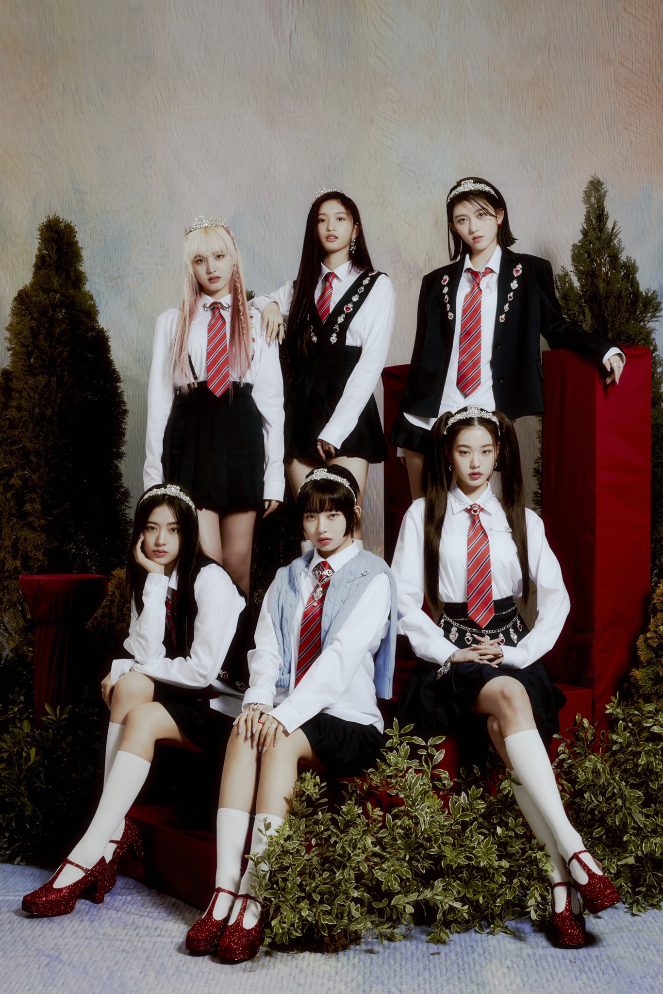 IVE Love Dive Teaser Photos (Group, Yujin, Rei) (HD/HQ) - K-Pop