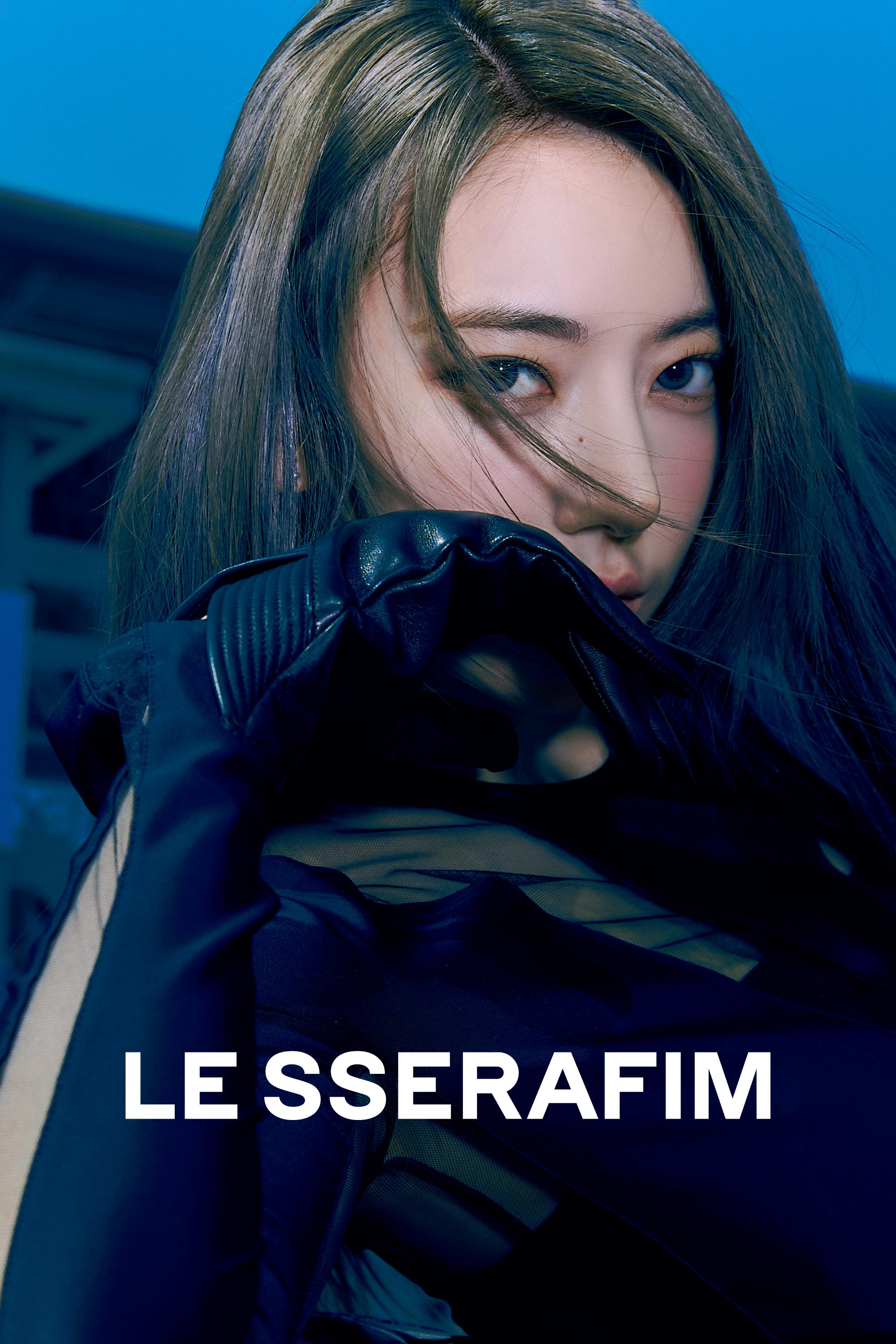 LE SSERAFIM Fearless Teaser Photos 1 (Black Petrol ver.) (HD/HQ) - K
