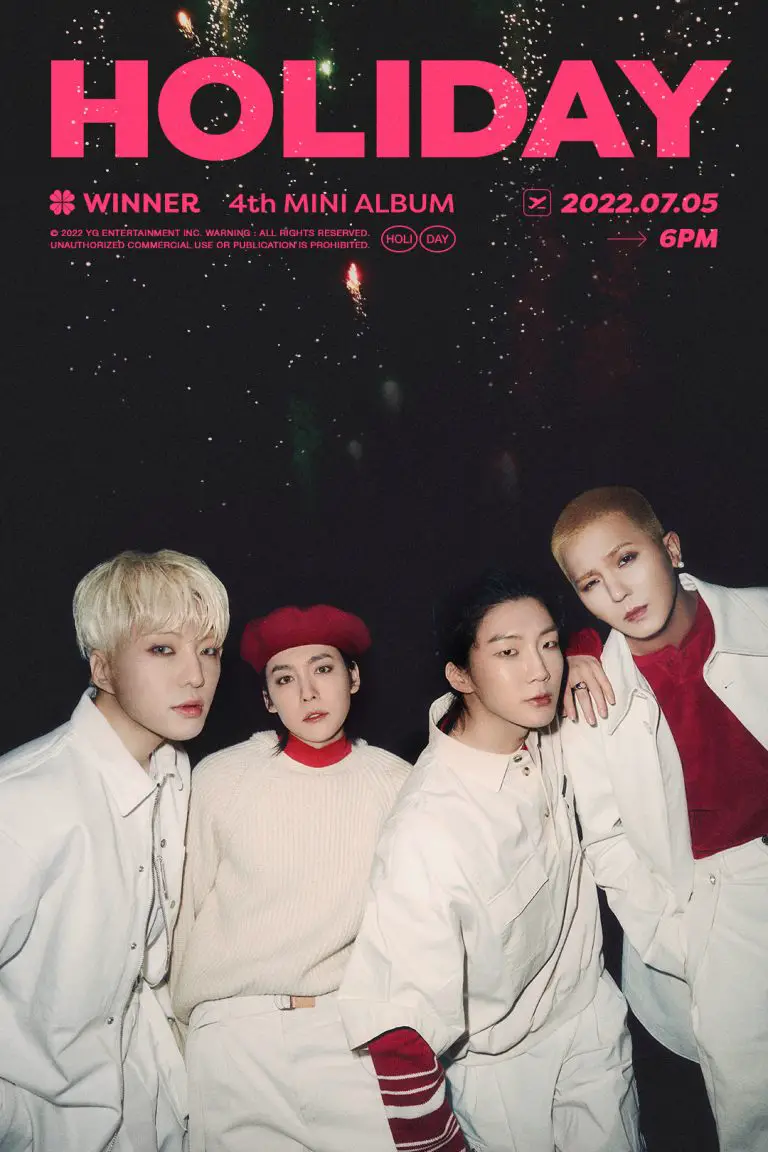 WINNER Holiday – The 4th Mini Album Teaser Poster (HD/HQ)