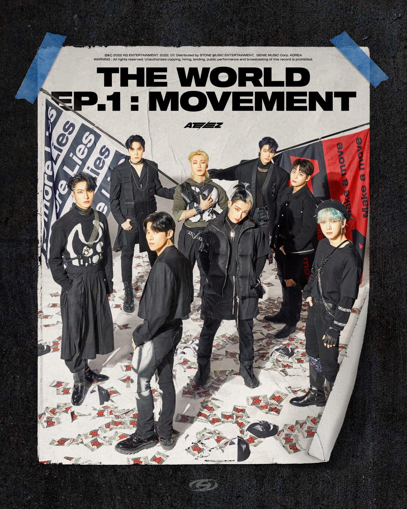 ATEEZ - THE WORLD EP.1 : MOVEMENT Teaser Group