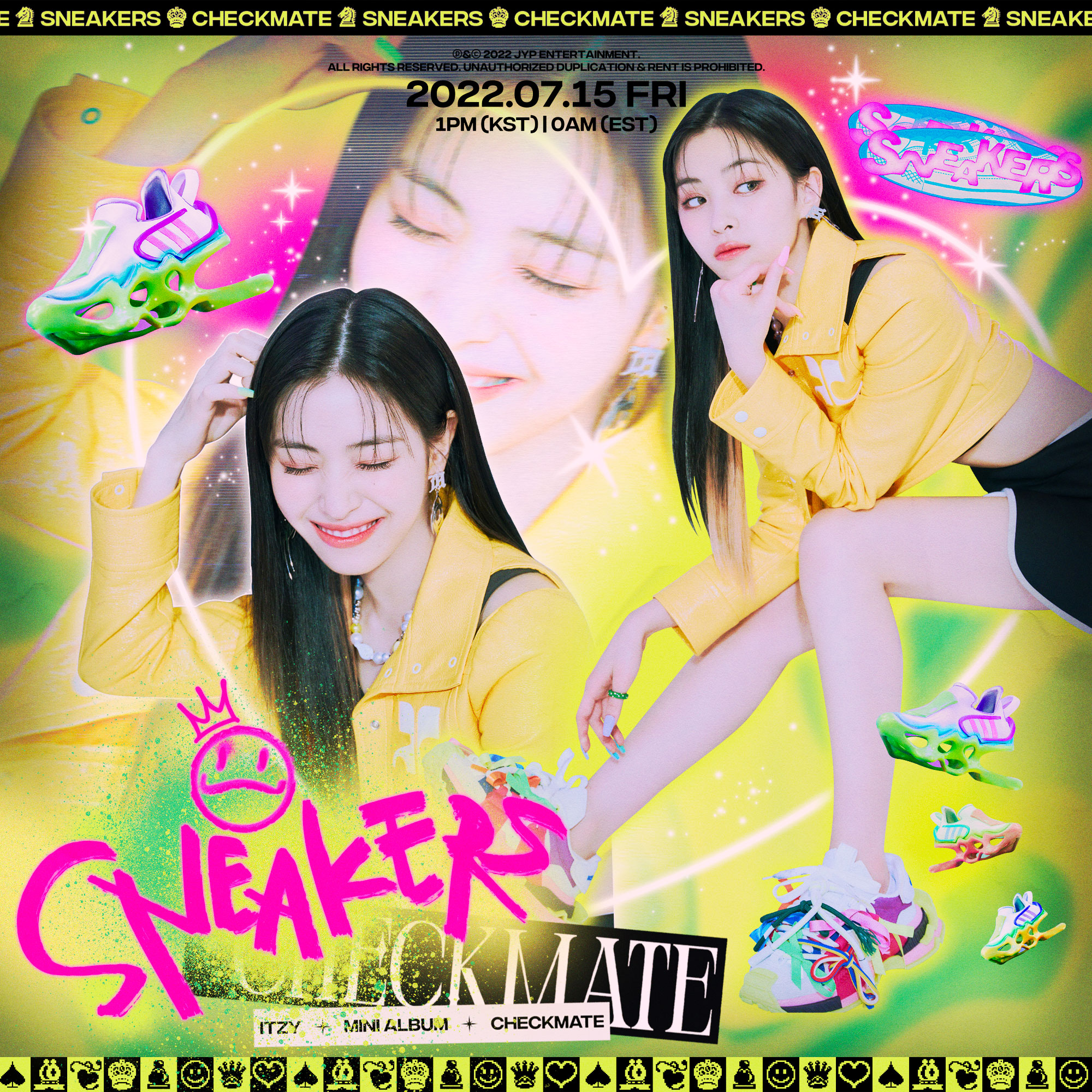 ITZY unveils #Yeji's SNEAKERS concept photo for their EP