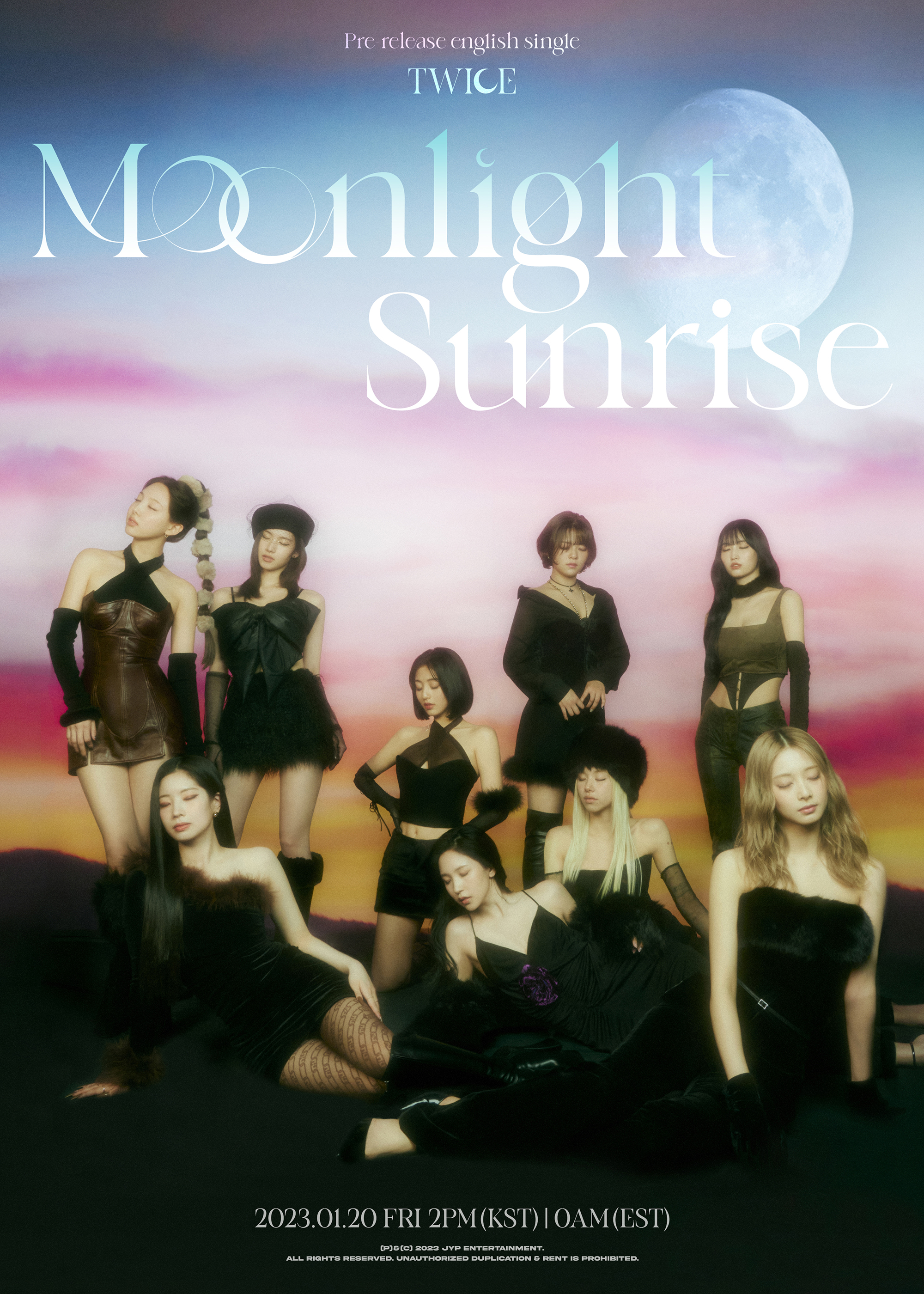 Twice Moonlight Sunrise Teaser Group