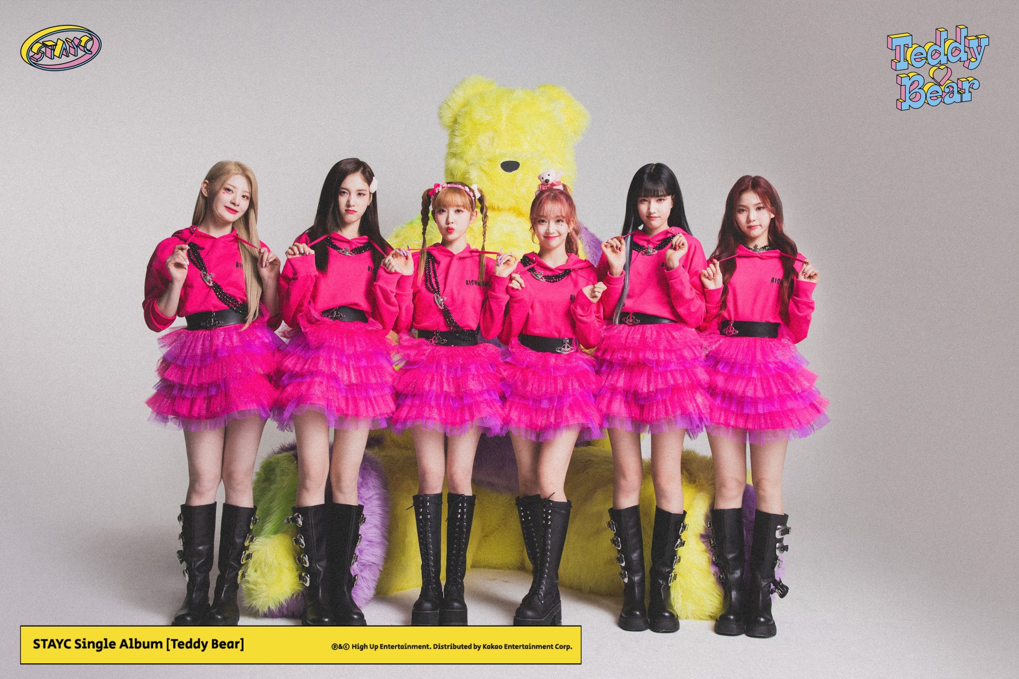 STAYC セウン ジェイ サノク 公開放送 teddy bear トレカ K-POP