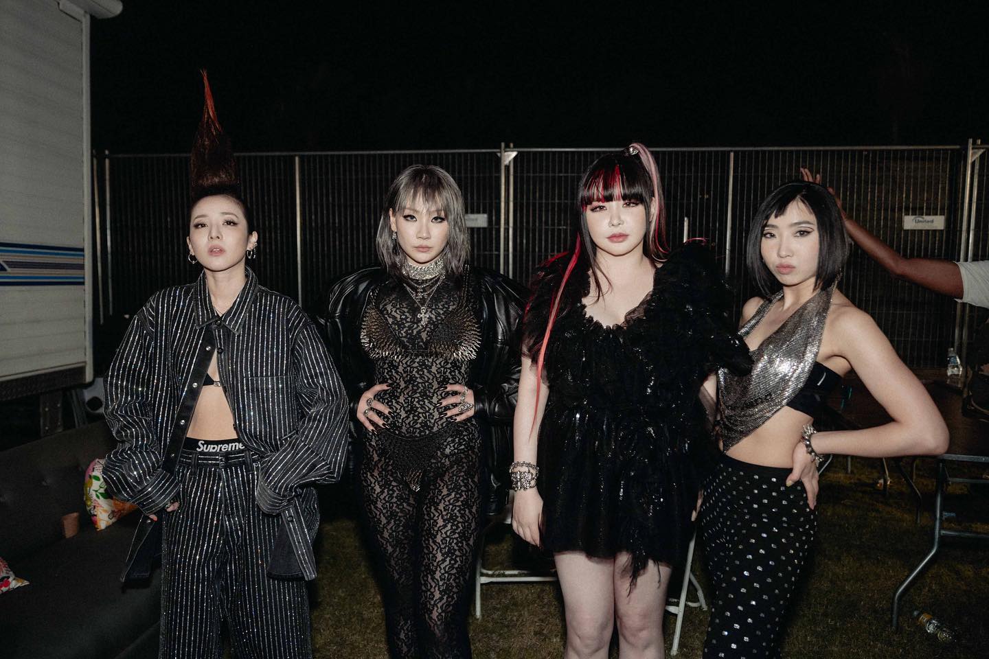 2NE1 didn't renew but they appeared again in Coachella 2022