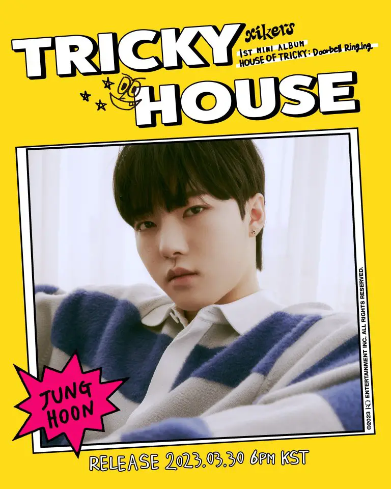 xikers House of Tricky Doorbell Ringing Teaser Photos Tricky ver. (Junghoon, Seeun, Hunter, Yujun, Yechan) (HD/HQ)