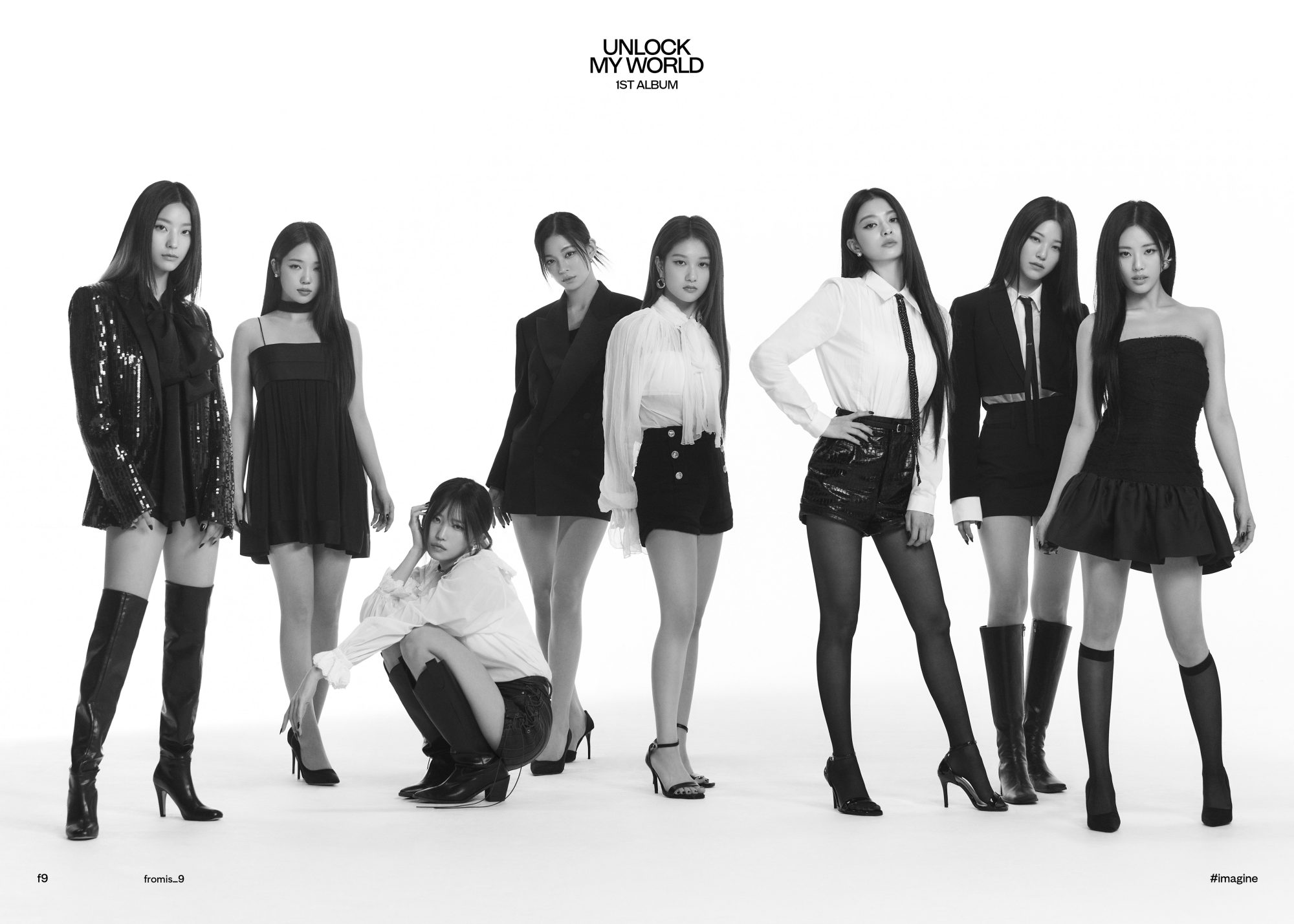 fromis_9 Unlock My World Teaser Photos (Imagine ver, Hayoung, Jiheon 