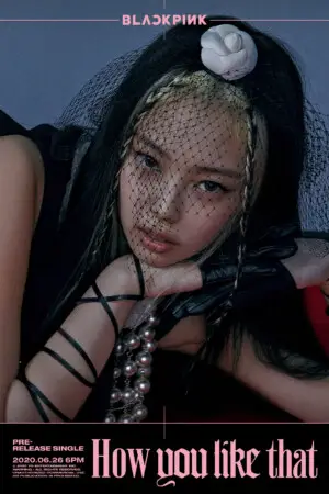 Blackpink Jennie How You Like That Poster 2 Blackpink Jennie How You Like That Poster 2