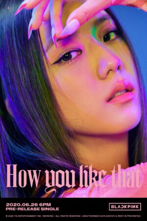 Blackpink Jisoo How You Like That Teaser Poster 3 Blackpink Jisoo How You Like That