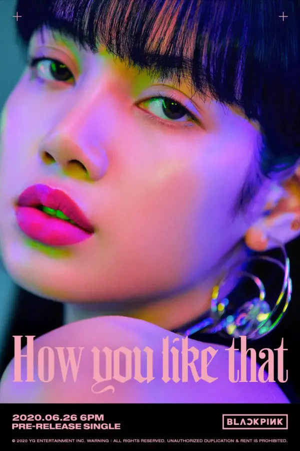 Blackpink How You Like That Teaser Posters 3 (HD) - K-Pop Database ...