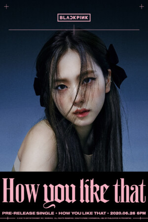 Blackpink Jisoo How You Like That Poster Blackpink Jisoo How You Like That Poster