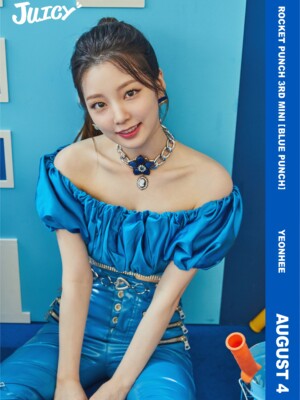 Rocket Punch Blue Punch Teaser Yeonhee Rocket Punch Blue Punch Teaser Yeonhee